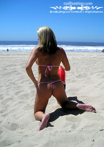 Danielle L. and Jennifer at the beach in California.