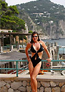 giovanna in a malibu strings bikini