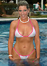 jacqueline in a malibu strings bikini