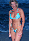 jacqueline in a malibu strings bikini