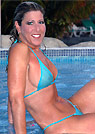 jacqueline in a malibu strings bikini