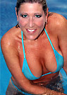 jacqueline in a malibu strings bikini