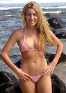 ashli in a malibu strings bikini