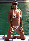 daly in a malibu strings bikini