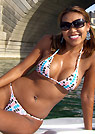 daly in a malibu strings bikini