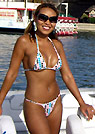 daly in a malibu strings bikini