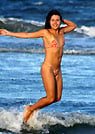 erin in a malibu strings bikini