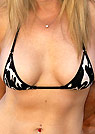 jacqueline in a malibu strings bikini