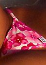 mer in a malibu strings bikini