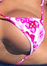 mer in a malibu strings bikini