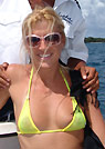 stacey in a malibu strings bikini