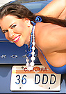 alicia in a malibu strings bikini
