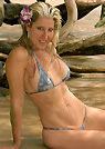 jacqueline in a malibu strings bikini