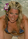 jacqueline in a malibu strings bikini