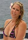 jacqueline in a malibu strings bikini
