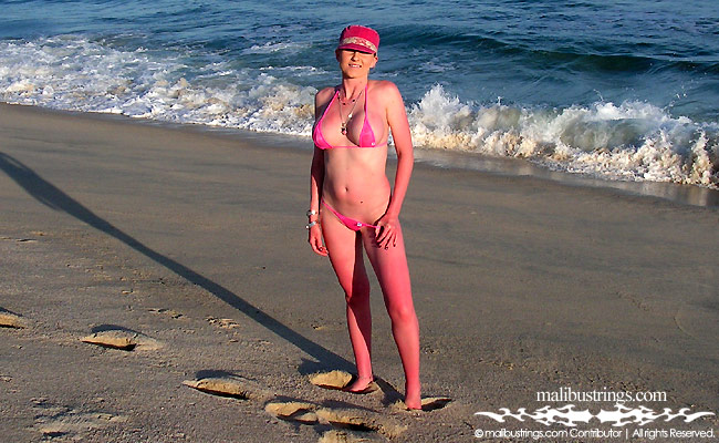 Lindsey in a Malibu Strings bikini in Cabo San Lucas.