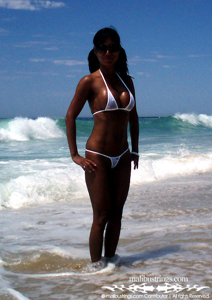 Myra in a Malibu Strings bikini in Cabo.