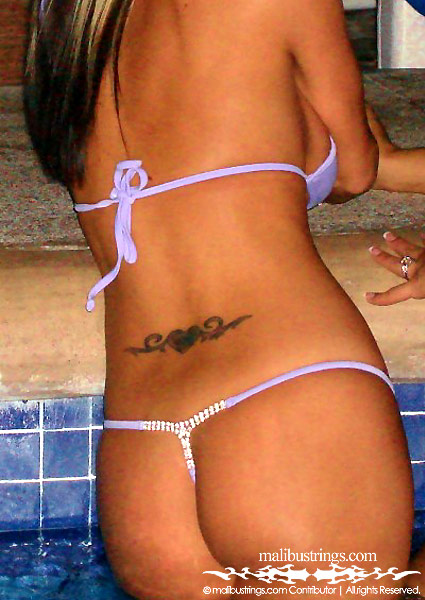Nikki in a Malibu Strings bikini in Cabo San Lucas.