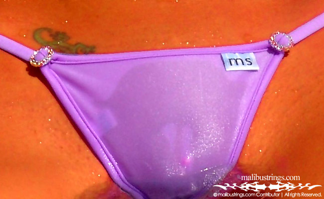 Nikki in a Malibu Strings bikini in Cabo San Lucas.