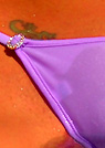 nikki in a malibu strings bikini