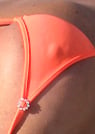 ss in a malibu strings bikini