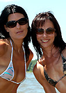 ca in a malibu strings bikini