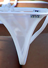 christy in a malibu strings bikini
