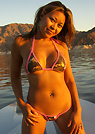 daly in a malibu strings bikini