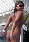 daly in a malibu strings bikini