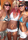 daly in a malibu strings bikini