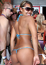 daly in a malibu strings bikini
