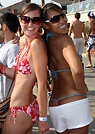daly in a malibu strings bikini