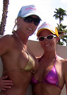 daniellel in a malibu strings bikini