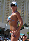 daniellel in a malibu strings bikini