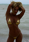 heathyrr in a malibu strings bikini