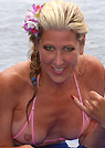 jacqueline in a malibu strings bikini