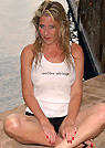 jacqueline in a malibu strings bikini