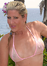 jacqueline in a malibu strings bikini