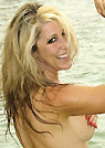 jacqueline in a malibu strings bikini
