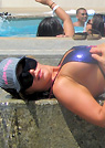jeni in a malibu strings bikini