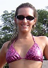 jennifer in a malibu strings bikini