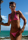 kelsey in a malibu strings bikini