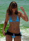 kelsey in a malibu strings bikini