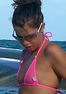 kelsey in a malibu strings bikini