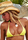 kimmy1 in a malibu strings bikini