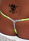 kimmy in a malibu strings bikini