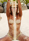 kimmy1 in a malibu strings bikini