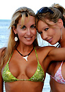 kimmy in a malibu strings bikini