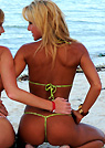 kimmy in a malibu strings bikini