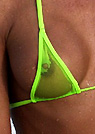 kimmy in a malibu strings bikini
